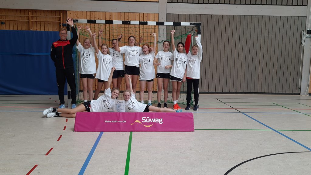 Weibliche D-Jugend der HSG EppLa gewinnt Süwag-Energie Cup 2022