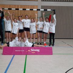 Weibliche D-Jugend der HSG EppLa gewinnt Süwag-Energie Cup 2022