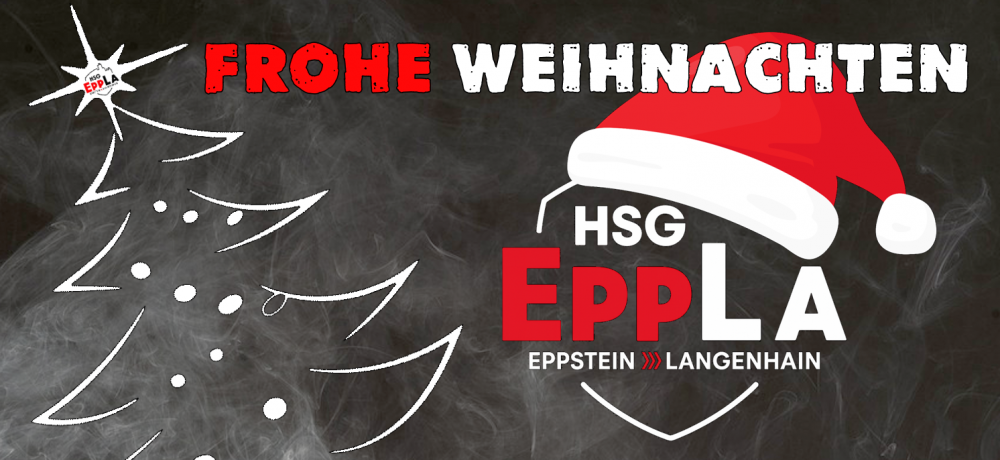 Weihnachtsgrüße der HSG EppLa & Impressionen von den Weihnachtsfeiern