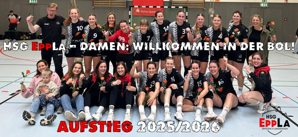 AUFSTIEG 🎉! – EppLa Damen steigen nach Heimsieg gegen die TG Rüdesheim vorzeitig in die Bezirksoberliga auf