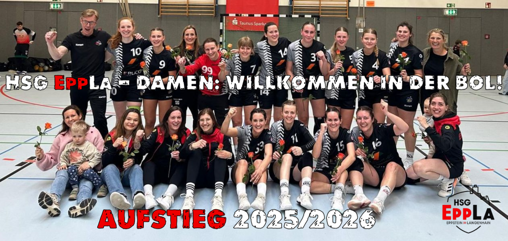 AUFSTIEG 🎉! – EppLa Damen steigen nach Heimsieg gegen die TG Rüdesheim vorzeitig in die Bezirksoberliga auf