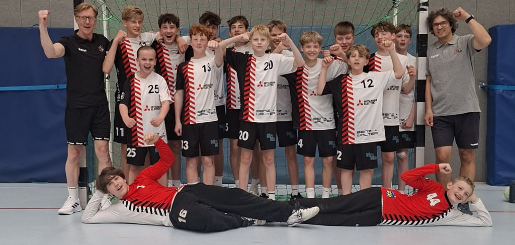Männliche C-Jugend qualifiziert sich vor heimischer Kulisse für die Bezirksoberliga