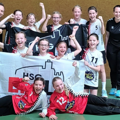 Mission completed 🚀 – weibliche D-Jugend zieht souverän in die Bezirksoberliga ein