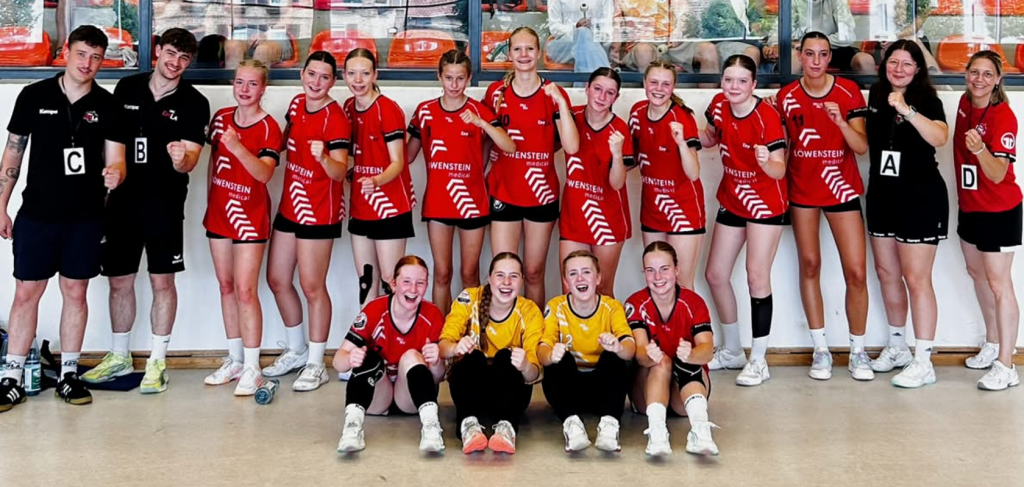 Weibliche B‑Jugend der HSG EppLa zieht als Gruppensieger der Runde 2 in die Regionalliga ein