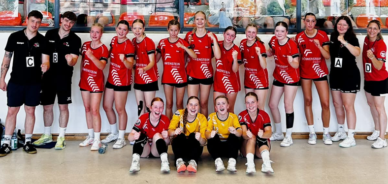 Weibliche B‑Jugend der HSG EppLa zieht als Gruppensieger der Runde 2 in die Regionalliga ein